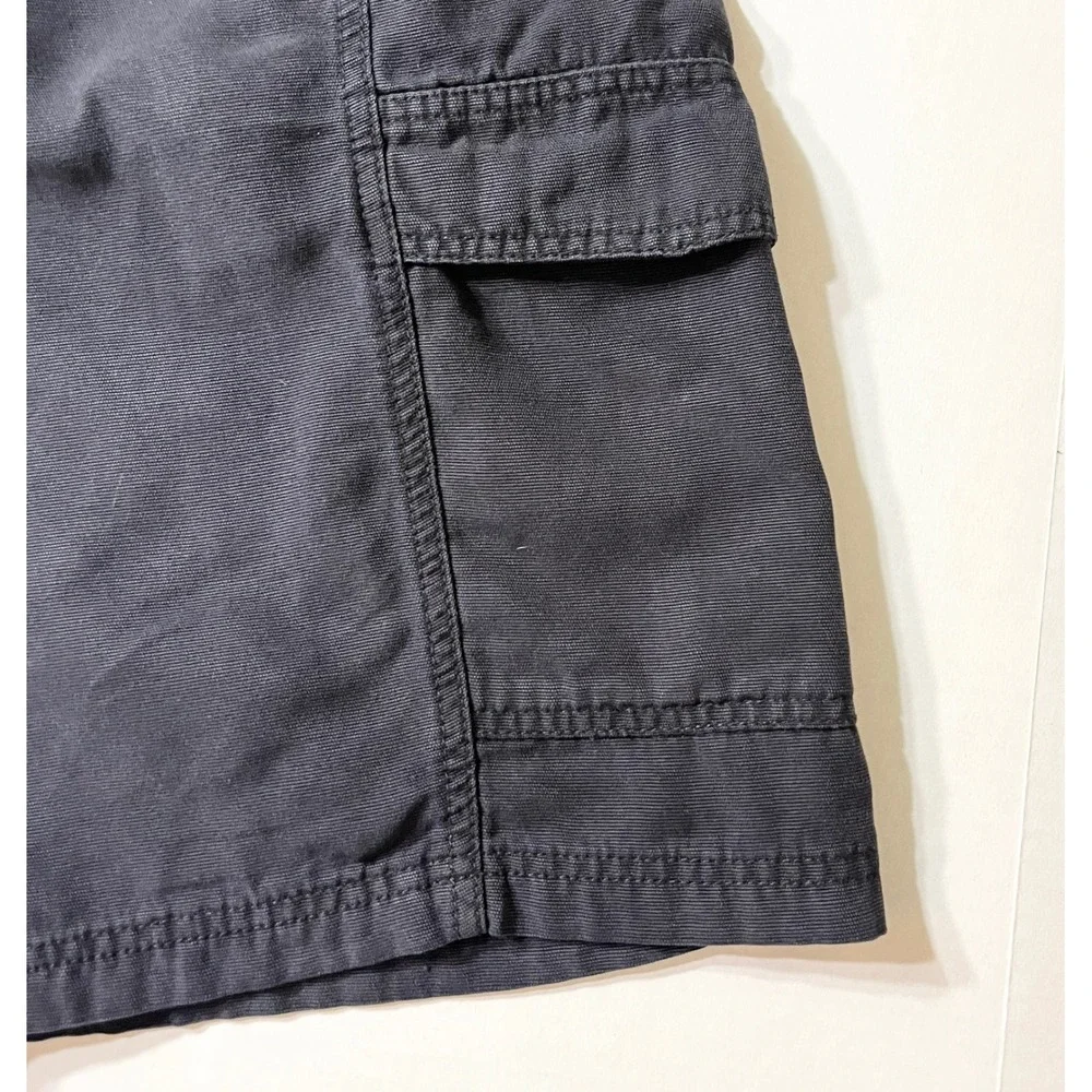 Tommy Bahama Relax Cargo Shorts Men's 36 Utility Dark Gray Outdoor Tencel Cotton